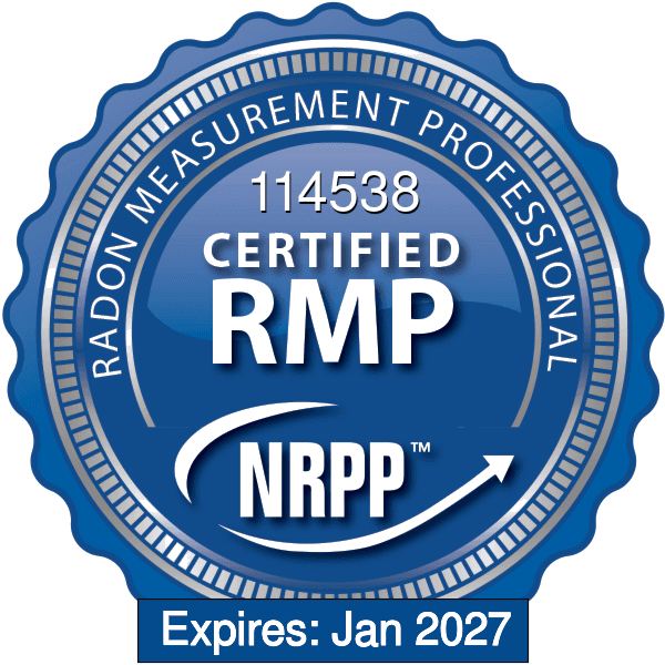 NRPP Certified Radon Measurement Professional