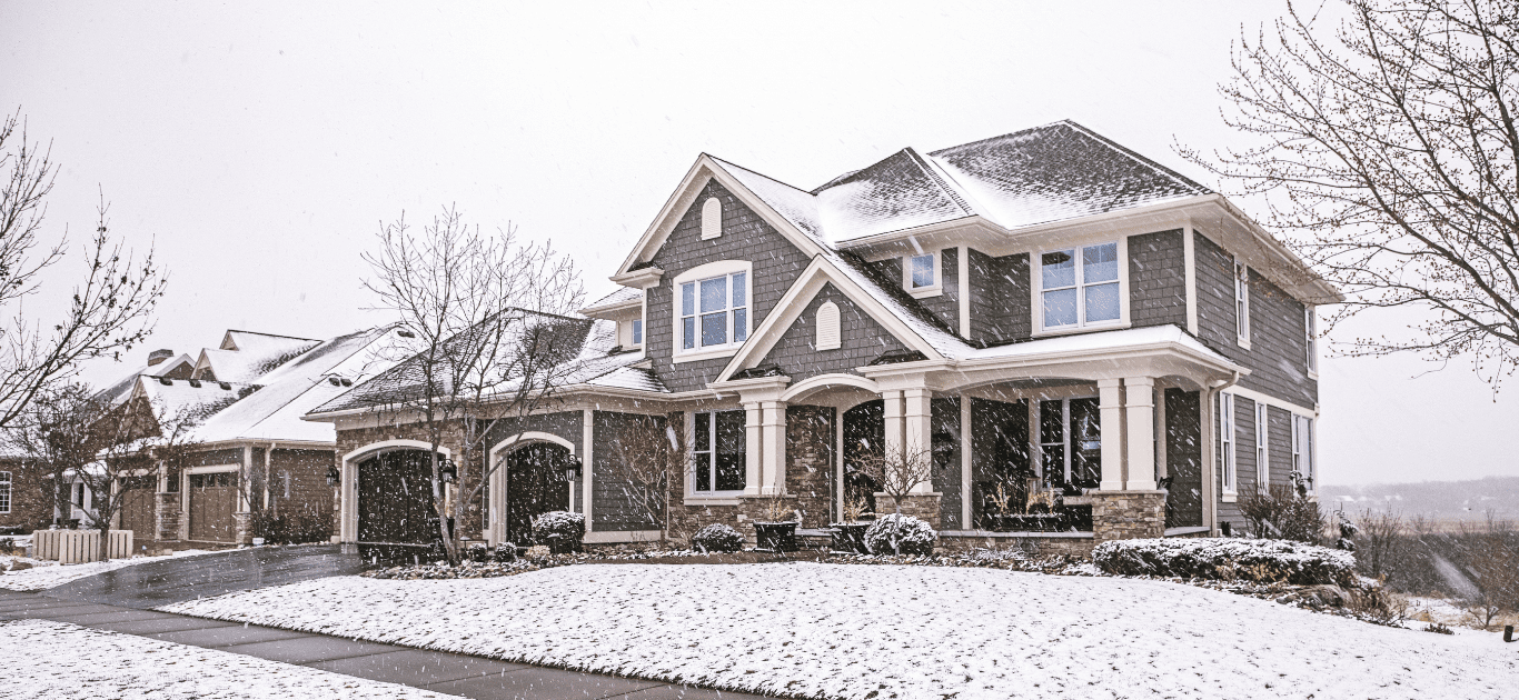 House in Winter for winter maintenance tips
